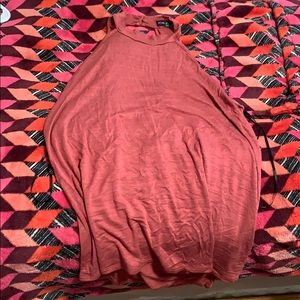 tank top swoop back with choker